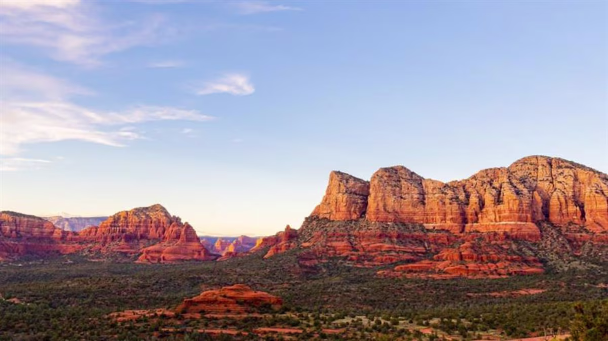 Red mountains near Sedona, Arizona