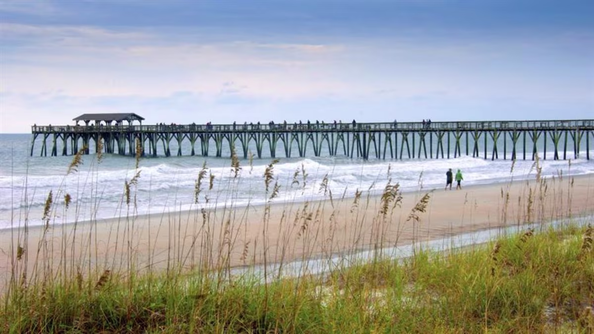 Pier on Myrtle Beach, South Carolina