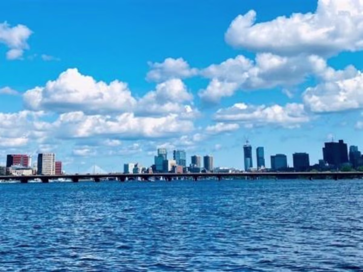 Boston skyline from the Charles River