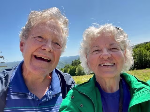 Hilton Grand Vacations Owners snapping vacation selfie, Whistler, Canada. 