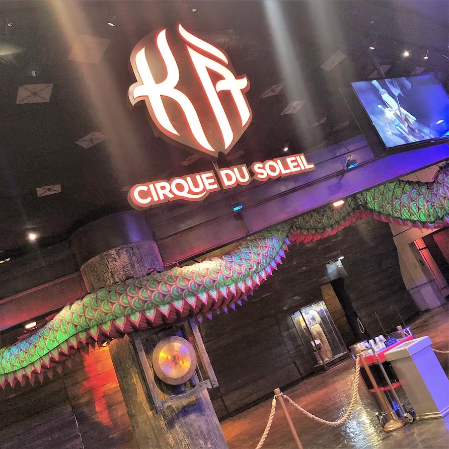 Cirque du Soleil show, KA, Las Veags, Nevada