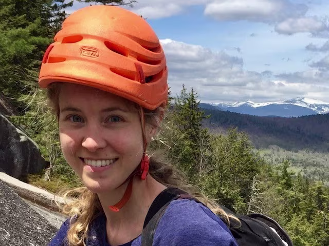 Hilton Grand Vacations Owner posing on Whistler vacation.