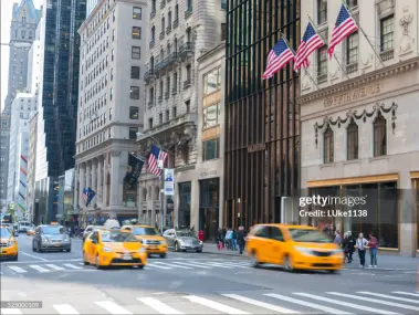 Fifth Avenue Shopping